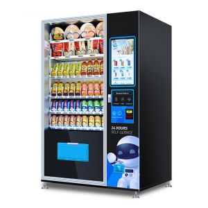 24 Hours Self Service Vending Machine 22 Inch Foods And Drinks Vending Machine