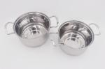 16,18cm Kitchenware mirror polishing stockpot metal steel cooking stew pot with