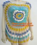Ladies' elegant heart pattern pullover O neck long sleeve knitwear stylish