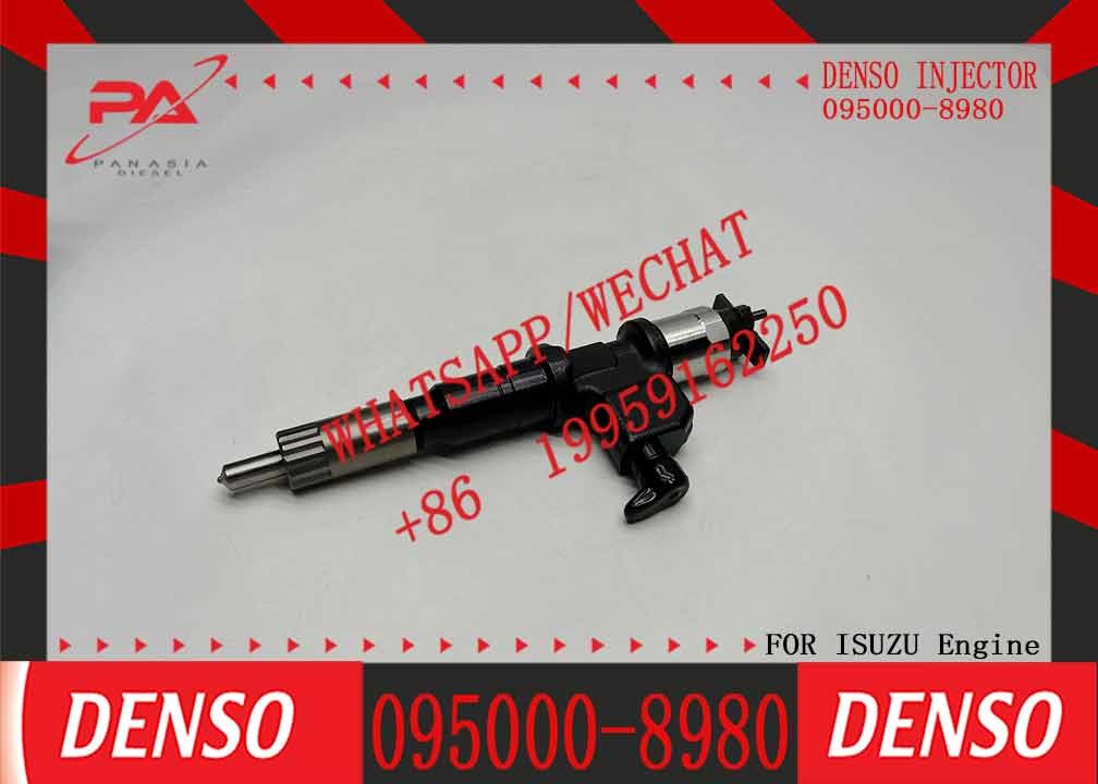 Common Rail Injector High Quality fuel injector 095000-8980 095000-8981 095000-8982 8-98167556-2 for ISUZU 6WG1 Engine
