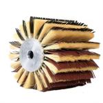 Wood Sisal Sanding Paper Polish Brush For Wooden Grinding Polishing Roll Roller