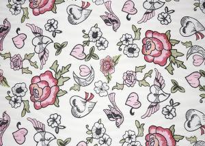 China Multi Colored Lace Fabric Made By High End Material For Women Dress Processing factory
