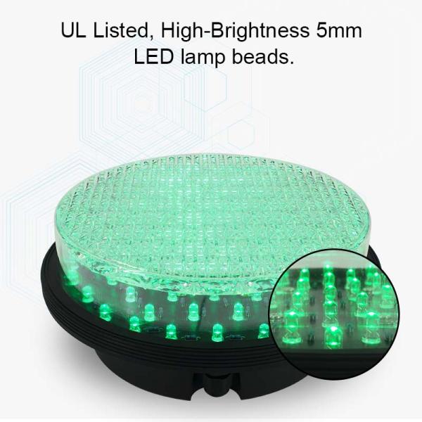 Free Sample High Brightness Mini Intelligent Countdown Timer LED Traffic Light Module 100mm