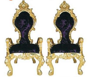 China Wedding China Queen King Chair factory