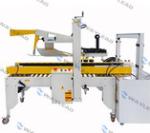 Plastic Paper Automatic Carton Folding Sealing Strapping Machine Max Speed 6ctns