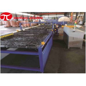 Dustproof Copper Coil Packaging Line Horizontal Wrapping Machine And Stacking