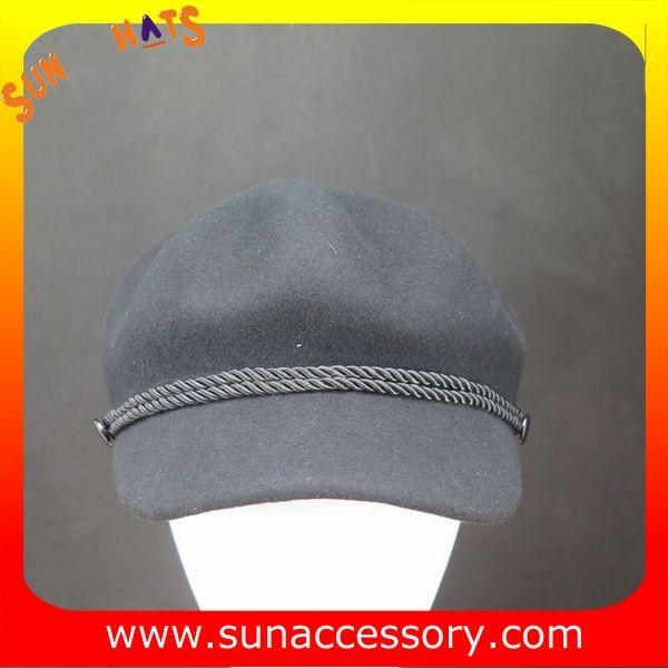 2276 Sun Accessory customized fashion winter 100% wool felt cowboy hats ,women