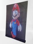 P6.25 Indoor Holographic Transparent LED Display Transparent Rate 70% Rear