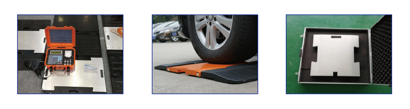 Durable L Series Portable Axle Scale 10-50T Digital Wheel Scales For The Vehicle Scale Industry 3