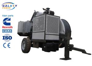 China Hydraulic Tensioner Powerline Equipment 7T With Cummins Engine 40mm Trial Traverse Diameter factory