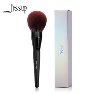 China Jessup 1pc Black Ground Round Blender Brush for Powder MUL01 factory