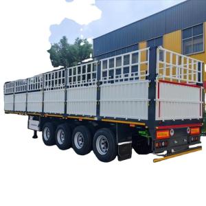 China CIMC 2024 new design High Quality Great design Fence cargo trailer fence semi trailer factory