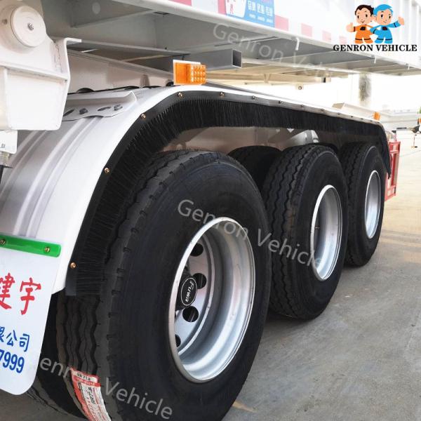 ABS Anti Lock Leaf Spring Frameless Tipper End Dump Tractor Trailer