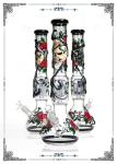 PHOENIX STAR 18" Beaker Glass Bongs 12 Arms Perc Borosilicate Glass Bong