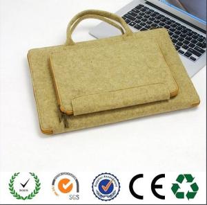 China Promotional Functional zipper closure felt laptop bag from china manufacturer factory