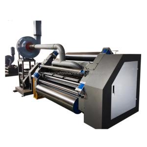 China Single Facer Machine for Flute Paperboard Making and Corrugated Cardboard Production factory