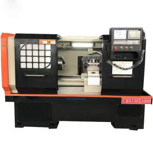 China Flat Bed CNC Lathe Machine with Swing diameter 500mm and Length 1000mm factory