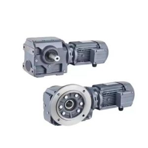 China Flange Mounted S Series Helical Worm Gearmotor SAF37-SAF97 with 90-4000 N*m Torque and 6.8-286.4 Gear Ratio for Industrial Applications factory