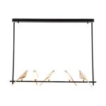 Magpie chandelier smart dimming light luxury bedroom bedside lamp balcony