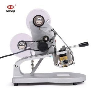 DUOQI DY8 Manual Hot Stamp Ribbon Number Expiry Date Coder Printer for Direct