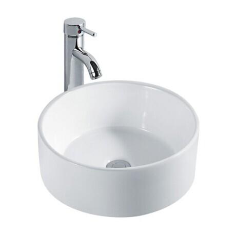 Countertop Mountin Sanitary Ware Ceramic Sinks Art Basin Round Bathroom Hand