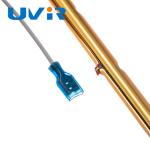 Gold-coating Helen lamp Quartz tube infrared emitters sauna heating with RS base