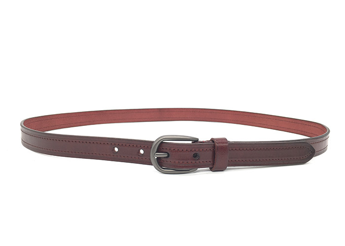 Casual Pin Buckle 23mm Women Cowhide Leather Belt