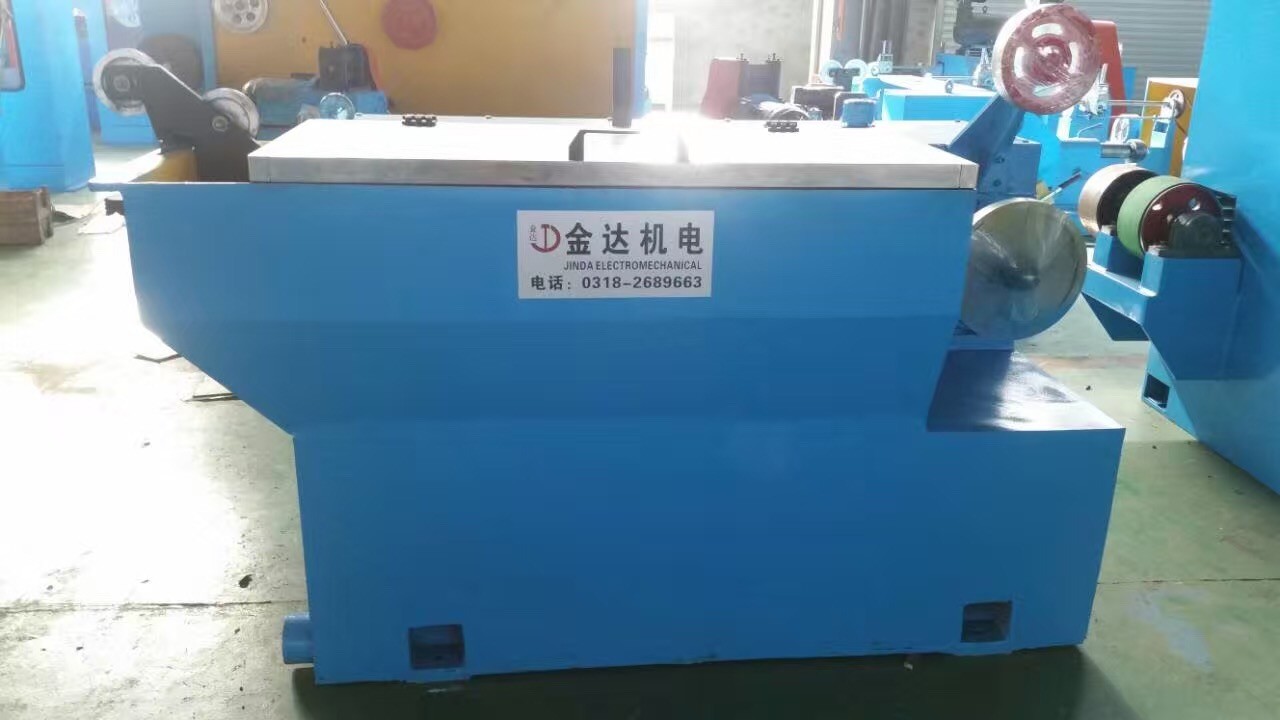 17D Intermediate Copper Wire Drawing Machine With Double Spooler