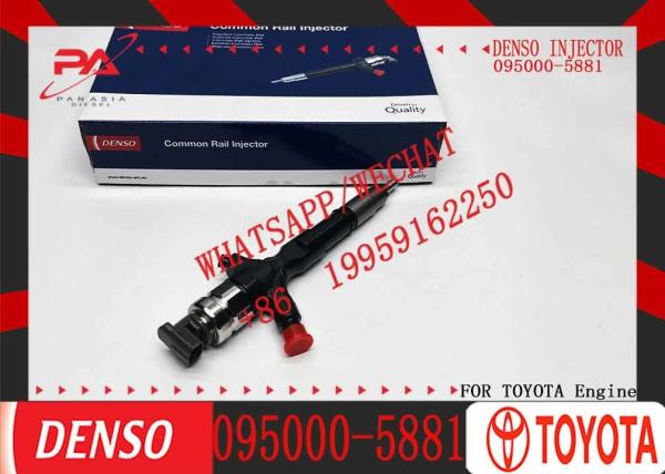 095000-5881 Oil Truck Injection 23670-30050 Diesel Engine Injector 095000-5660