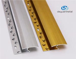 China OEM Aluminium Stair Nosing Edge Trim Step Nose Edging Nosings Carpet factory