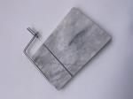Round Feet Natural Marble Cheese Slicer Hand Tool Anti Slip