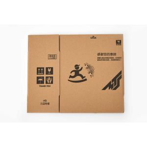 Recyclable Practical Cardboard Gift Box , Varnishing Custom Printed Shipping