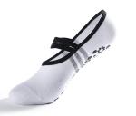 Pilates Ballet Dance Sports Socks Ankle Full Toe Yoga Socks For Women Black