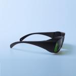 Green Protective Window Fiber Laser Safety Glasses For Diodes Nd Yag Telecom