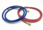 5MM Black Color Air Conditioner Refrigeration Charging Hose , Freon Charging