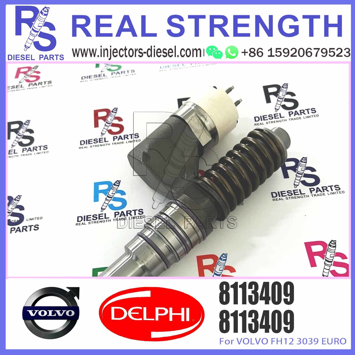 Direct Sale Diesel Engine Fuel Injector 3155040 8113409 BEBE4B12001 BEBE4B12004 For V-O-L-V FH12 FM12