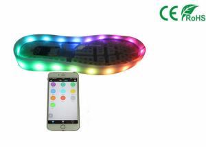 China Rechargeable Led Flashing Shoe Light Waterproof Button Switch To Control factory