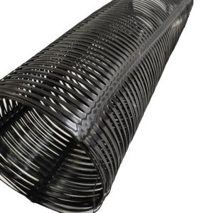 High Strength Polypropylene PP Uniaxial Geogrid For Retaining Walls