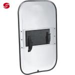 Polycarbonate Shield Police Safety Equipment Anti Riot Control Shield Military