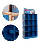 Custom Retail Store Promotion Paper Display Racks POP Free Standing Floor
