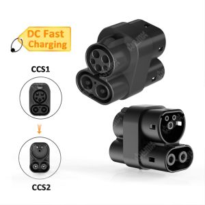 OLINK 1000v 250kw Electric Vehicle Fast Ev Connector Dc Ccs1 to Ccs2 Adapter