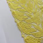 Wholesale! yellow african cord lace 2015 for nigeria wedding dress / hot selling