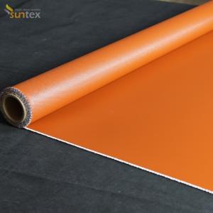 China Silicone Coated Fiberglass For Removable Thermal Insulation Blankets factory