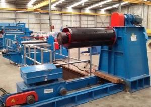 China Automatic Steel Coil Slitting Machine 300 - 1250mm Width 380V 3P 50HZ factory
