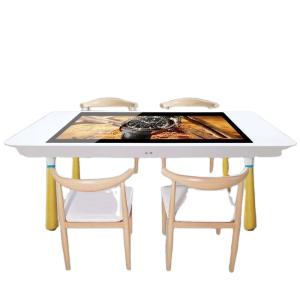 China Restaurant Multitouch Coffee Table 55Inch Capacitive Interactive Screen Table factory