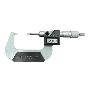 China 0-25mm Electronic Digital Blade Micrometer for Accurate Measurement on sale