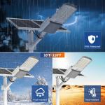 Outdoor Courtyard Solar Street Light 2000W with 50000 Hours Working Time