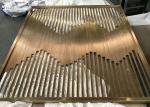 Durable Large Capacity Stainless Steel Screen Furniture Sheet PVD Gold Plating