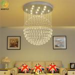 GU10 K9 Luxury Crystal Led Pendant Light Modern Classic Style