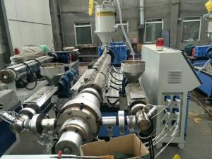 China Automatic Plastic Pipe Extrusion Line Single Screw High Speed factory